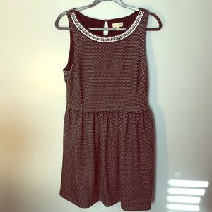 Sleeveless embellished maison Jules dress